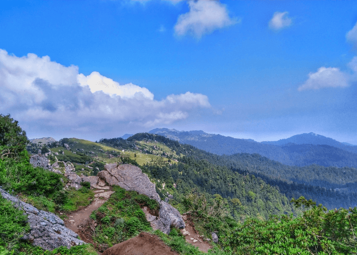 churdhar trek in km